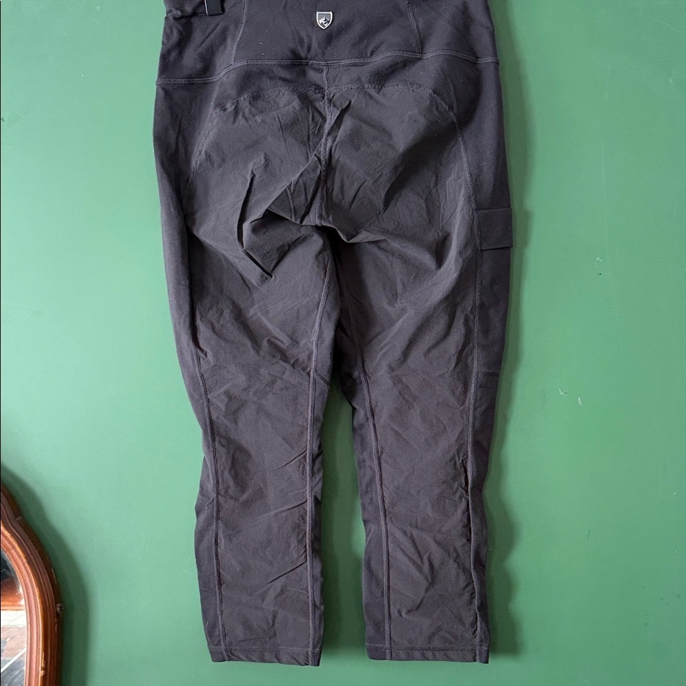 Kuhl Traverse Kapri 6349 Black Womens M Leggings Hiking Outdoors Activewear - Picture 9 of 9